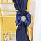 10 Pieces Navy Blue Satin Chair Sashes for Elegant Wedding and Event Decor 8x108 inches